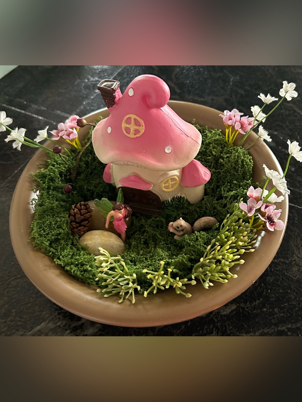 Handcrafted Fairy Dish Garden